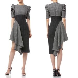 AMUR Uma Dress Grey/Charcoal